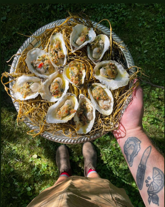 grilled oysters