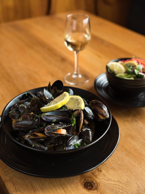 Sautéed Bangs Island Mussels