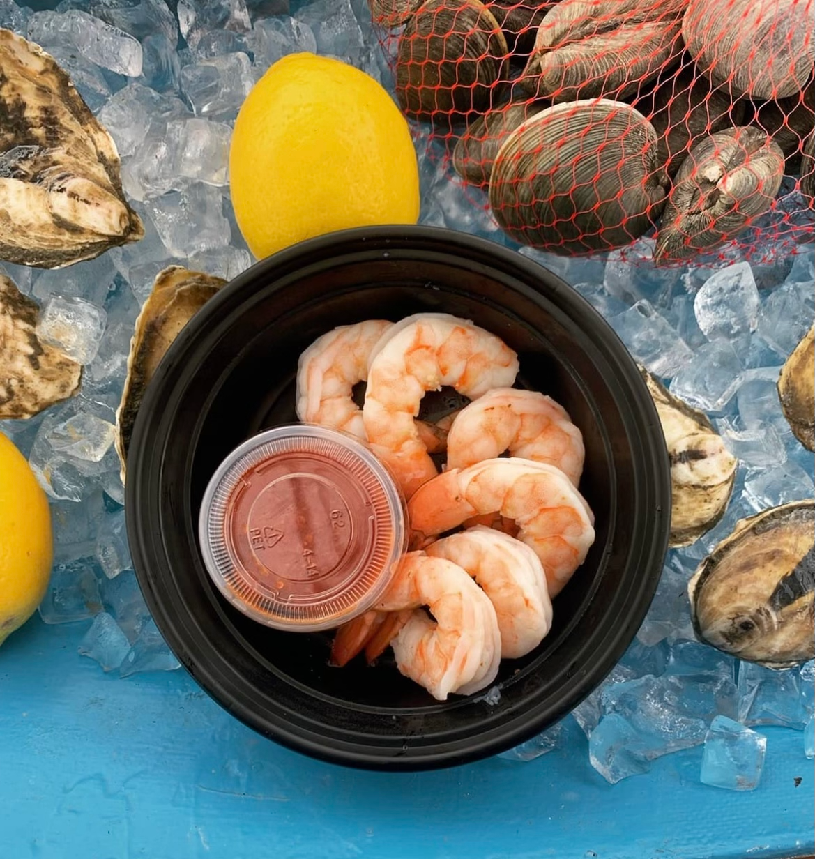 Shrimp Cocktail (6 piece with cocktail sauce)
